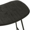 Černá dřevěná barová židle J-line Tekke 74 cm -fv-interier-25