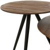 Set čtyř hnědých dřevěných odkládacích stolků J-line Tooky 70/50/40/30 cm -fv-interier-25