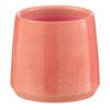 Růžový keramický květináč J-line Asol 14 cm