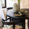 Černý teakový jídelní stůl J-line Blacky 150 cm -fv-interier-25