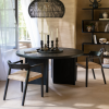 Černý teakový jídelní stůl J-line Blacky 150 cm -fv-interier-25