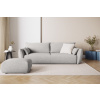 Světle šedá čalouněná třímístná rozkládací pohovka Cosmopolitan Design Matera 240 cm -fv-interier-25