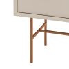 Cihlově červená lakovaná komoda Teulat Nube 120 x 45 cm -fv-interier-25