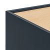 Antracitově šedá dubová komoda Teulat Otto 100 x 40 cm -fv-interier-25