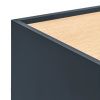 Antracitově šedá dubová komoda Teulat Otto 110 x 35 cm -fv-interier-25