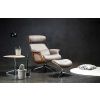 Světle šedé kožené lounge křeslo FLEXLUX CLEMENT MEDIUM -fv-interier-25