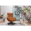 Koňakově hnědé kožené lounge křeslo FLEXLUX ELEGANT -fv-interier-25