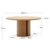 Dubový jídelní stůl Kave Home Nealy 150 cm -fv-interier-25