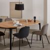 Dubový rozkládací jídelní stůl Kave Home Montuiri 90-170 x 90 cm s černou podnoží -fv-interier-25