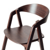 Ořechová barová židle Henry 72 cm -fv-interier-25
