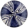 Modrý kameninový talíř Bloomingville Shama 27 cm