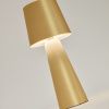 Zlatá kovová zahradní stolní LED lampa Kave Home Arenys S -fv-interier-25