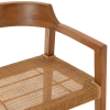 Hnědá teaková barová židle J-line Talya 78 cm  -fv-interier-25
