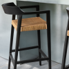 Černá teaková barová židle J-line Talya 78 cm -fv-interier-25