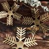 Set tří mosazných vánočních ozdob Ornaments  -fv-interier-25