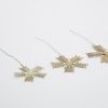 Set tří mosazných vánočních ozdob Ornaments  -fv-interier-25