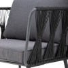 Šedé zahradní lounge křeslo Bloomingville Pavone -fv-interier-25
