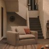 Krémově bílé čalouněné křeslo Kave Home Nora 140 cm -fv-interier-25