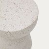 Bílý terrazzo zahradní stolek Kave Home Pada 40 cm -fv-interier-25