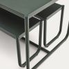 Tmavě zelený kovový zahradní set stolu a lavic Kave Home Sotil -fv-interier-25