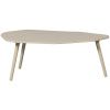 Set dvou šedých lakovaných konferenčních stolků Divan 75x40/ 90x50 cm