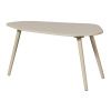 Set dvou šedých lakovaných konferenčních stolků Divan 75x40/ 90x50 cm