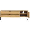 TV stolek Sinai 180 x 44 cm s dubovým dekorem