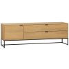 TV stolek Sinai 180 x 44 cm s dubovým dekorem