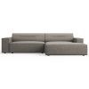 Šedá čalouněná rohová pohovka Windsor & Co Lupus 224 cm, praváŠedá čalouněná rohová pohovka Windsor & Co Lupus 224 cm, pravá