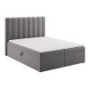 Sametová boxspring postel Kelp 160 x 200 cm