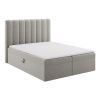 Sametová boxspring postel Kelp 160 x 200 cm