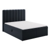 Sametová boxspring postel Kelp 180 x 200 cm