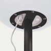 Bílá plastová stolní LED lampa Kave Home Dinesh II. s černou podnoží -fv-interier-25