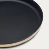 Černý kovový podnos Kave Home Shai 33 cm -fv-interier-25