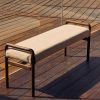 Hnědá dubová lavice Kave Home Macaret 120 cm -fv-interier-25
