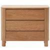 Komoda Kave Home Salaya 120 x 40 cm s dřevěným dekorem