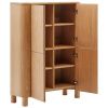 Komoda Kave Home Salaya 100 x 40 cm s dřevěným dekorem