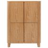 Komoda Kave Home Salaya 100 x 40 cm s dřevěným dekorem