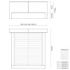 Postel Jodie 180 x 200 cm
