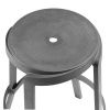 Šedá plastová zahradní barová židle Stack Maxi 76,5 cm -fv-interier-25