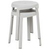 Bílá plastová zahradní stolička Stack Mini 36,5 cm