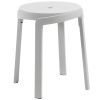Bílá plastová zahradní stolička Stack Mini 36,5 cm