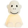 Bílá plastová dětská LED lampa Mr. Maria Monkey 11 cm -fv-interier-25