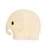 Bílá plastová dětská LED lampa Mr. Maria Elephant 9,5 cm