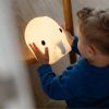 Bílá plastová dětská LED lampa Mr. Maria Elephant 18 cm -fv-interier-25