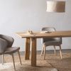 Hnědá čalouněná jídelní židle Kave Home Darice -fv-interier-25