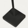 Bílá plastová solární stojací LED lampa Kave Home Dinesh 120 cm s černou podnoží -fv-interier-25