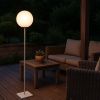 Bílá plastová solární stojací LED lampa Kave Home Dinesh 120 cm -fv-interier-25