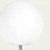 Bílá plastová stolní LED lampa Kave Home Dinesh se šedou podnoží -fv-interier-25