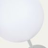 Bílá plastová stolní LED lampa Kave Home Dinesh se šedou podnoží -fv-interier-25